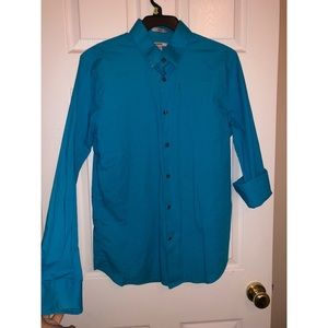 Men’s fitted Express dress shirt